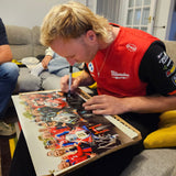 Peter Hickman - Davey Todd - Dean Harrison - TT Superbike race TT 2024 - 18 X 12 Autographed Picture