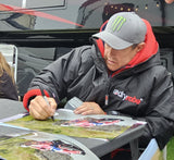 John McGuinness - Waterworks - TT 2025 - 16 x 12 Autographed Picture