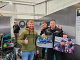 Ryan & Callum Crowe - TT 2024 - 18 x 12 Autographed Picture