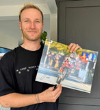 Davey Todd - Finish Line  - TT 2024 - 16 x 12 Autographed Picture