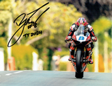 Davey Todd - Agos Leap - TT 2024 - 10 x 8 Autographed Picture