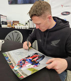 Dean Harrison - Gooseneck - TT 2024 - 16 x 12 Autographed Picture