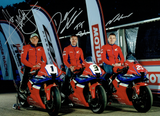 Team Honda - Promo - TT 2024 - 16 x 12 Autographed Picture