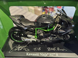 James Hillier - Autographed 1/12th Scale Kawasaki Ninja H2 R