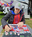 John McGuinness - Quarter Bridge - TT 2024 - 16 x 12 Autographed Picture