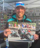 Peter Hickman - Gooseneck  - TT 2023 - 16 x 12 Autographed Picture