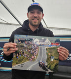 Peter Hickman - Kates Cottage - TT 2018 - 16 x 12 Autographed Picture