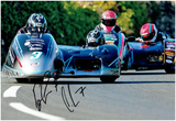 Ryan & Callum Crowe - TT 2024 - 18 x 12 Autographed Picture