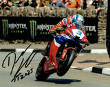 Dean Harrison - St Ninians - TT 2025 - 16 x 12 Autographed Picture