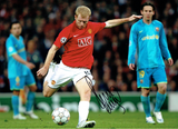 Paul Scholes - Manchester United - Wonder Goal v Barcelona - 16 x 12 Autographed Picture