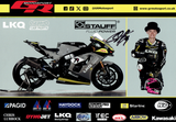 Storm Stacey - 2024 British Superbike Championship - 18 x 12 Autographed Promotional Poster