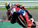 Tommy Bridewell - 2024 British Superbike Championship - 16 x 12 Autographed Picture