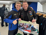Ryan Vickers - 2024 British Superbike Championship - 16 x 12 Autographed Picture