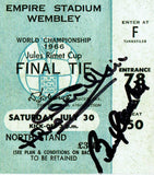 England v West Germany - 1966 World Cup Final Signed Ticket