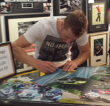 Ian Hutchinson - Greeba Castle - TT 2015 - 16 x 12 Autographed Picture