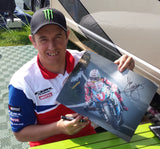 John McGuinness - Guthries Memorial - TT 2015 - 16 x 12 Autographed Picture