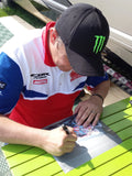 John McGuinness - Guthries Memorial - TT 2015 - 10 x 8 Autographed Picture