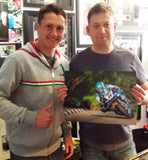 Dean Harrison - Greeba Castle - TT 2015 - 16 x 12 Autographed Picture