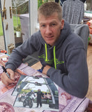 Ian Hutchinson - Start Line - TT 2016 - 10 x 8 Autographed Picture