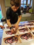 Guy Martin - Wall of Death 2 - 12 x 8 Autographed Picture