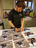 Guy Martin - Zero Race - TT 2017 - 10 x 8 Autographed Picture