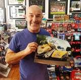 Dave Molyneux & Dan Sayle - Signpost Corner - TT 2017 - 16 x 12 Autographed Picture