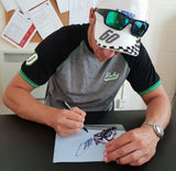 Peter Hickman - Kates Cottage  - TT 2018 - 10 x 8 Autographed Picture