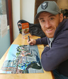 Hickman / Johnston / Cummins / Hutchinson / Harrison / Hillier - Superbike Race - 16 x 12 Autographed Picture