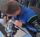 Dean Harrison - Sarahs Cottage - TT 2022 - 16 x 12 Autographed Picture