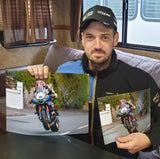 James Hillier - Ballagarey - TT 2022 - 16 x 12 Autographed Picture