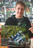 Dean Harrison - Ramsey Hairpin - TT 2022 - 16 x 12 Autographed Picture