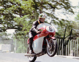 Giacomo Agostini - Ballaugh Bridge - 10 x 8 Autographed Picture