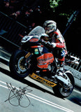 John McGuinness - Ballaugh Bridge - TT 2007 - 16 x 12 Autographed Picture