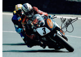 John McGuinness - Gooseneck - TT 2006 - 16 x 12 Autographed Picture