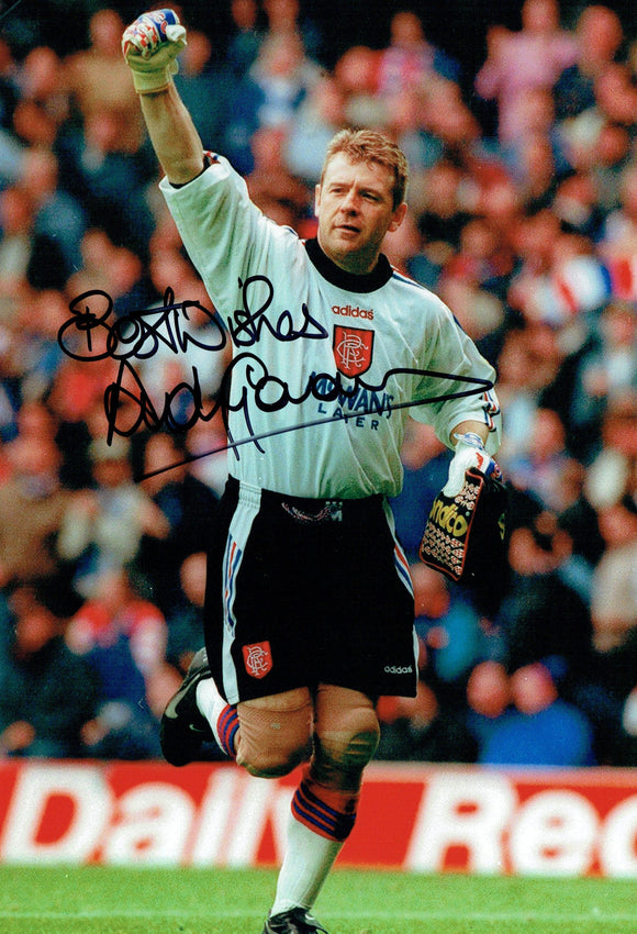 Andy Goram - Rangers - 12 x 8 Autographed Picture