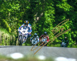 Guy Martin - Braddan Bridge - TT 2014 - 10 x 8 Autographed Picture
