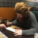 Sean Conway - Round Britian Cycle - 10 x 8 Autographed Picture