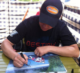 John McGuinness - Greeba Castle - TT 2013 - 16 x 12 Autographed Picture