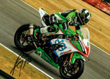 Leon Haslam - British Superbikes 2018 - 16 x 12 Autographed Picture
