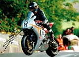 Guy Martin - Ballaugh Bridge - TT 2010 - 16 x 12 Autographed Picture