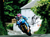 Lee Johnston - Bishops Court - TT 2019 - 10 x 8 Autographed Picture