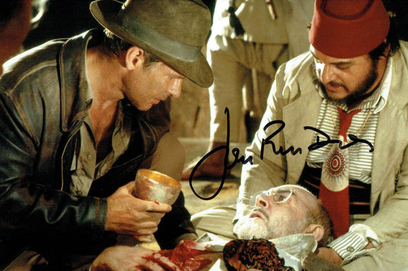 John Rhys-Davies - Indiana Jones - 12 x 8 Autographed Picture