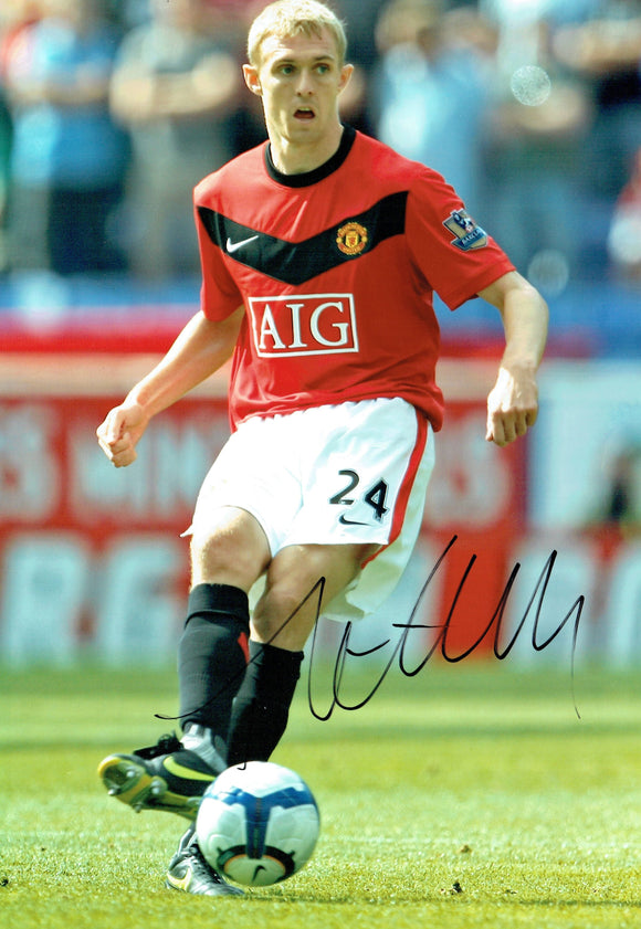 Darren Fletcher - Manchester United - 12 x 8 Autographed Picture