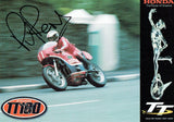 Phil Read - Honda - 6 x 4 Autographed Postcard
