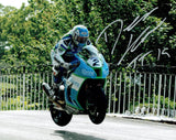 Dean Harrison - Ballaugh Bridge - TT 2019 - 16 x 12 Autographed Picture