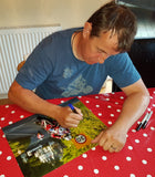 John McGuinness - Rhencullen - TT 2015 - 16 x 12 Autographed Picture