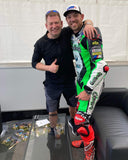 Peter Hickman - Lee Johnston - Ballagarey  - TT 2022 - 10 x 8 Autographed Picture