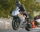 Guy Martin - Ballaugh Bridge - TT 2010 - 10 x 8 Autographed Picture