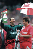 Bruce Grobbelaar - Liverpool - 1992 F.A.Cup Winner - 12 x 8 Autographed Picture