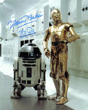 Kenny Baker - Star Wars - R2D2 - 10 x 8 Autographed Picture